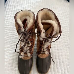 LL Bean Shearling boots